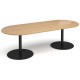 Eternal Radial Flat Trumpet Boardroom Table 